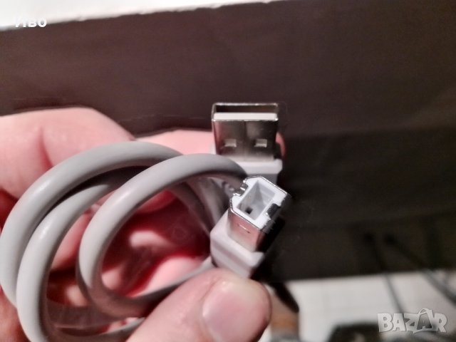 Продавам кабел USB A към USB B., снимка 1 - Кабели и адаптери - 43466725