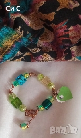 НОВО 🎀 Гривна 💋 Шал 🎀 , снимка 2 - Гривни - 52506521