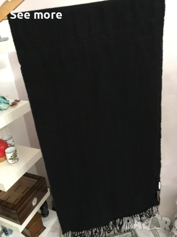 BOSS мъжки шал вълна и кашмир, снимка 5 - Шалове - 52667171