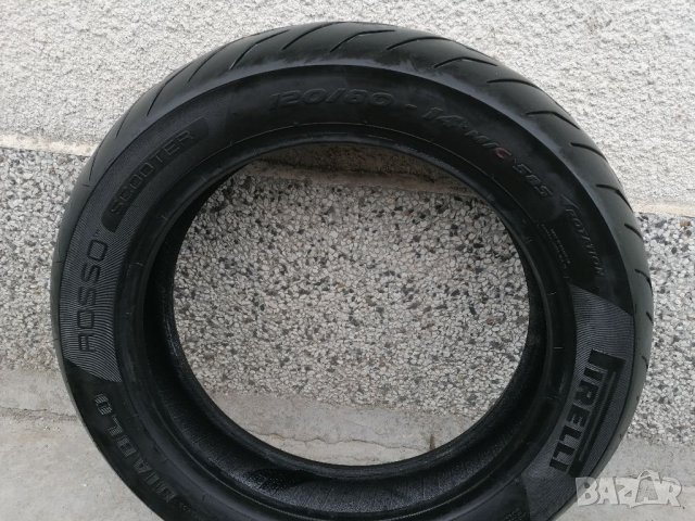 Pirelli diablo rosso 120/80/14, снимка 2 - Гуми и джанти - 40158824