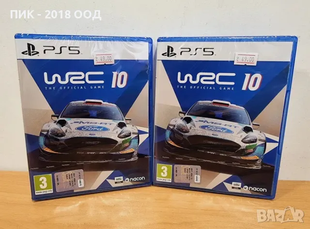 Чисто нова игра WRC 10 да PS5