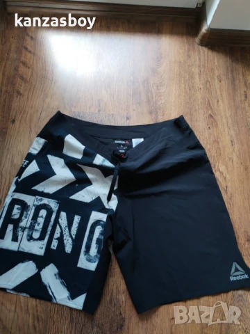 reebok Printed Board Short - страхотни мъжки панталони КАТО НОВИ Л, снимка 7 - Спортни дрехи, екипи - 50449493