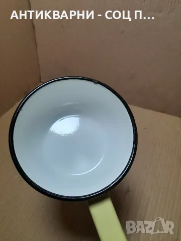 Соц Стара Емайлирана Малка Касерола., снимка 6 - Антикварни и старинни предмети - 48870591