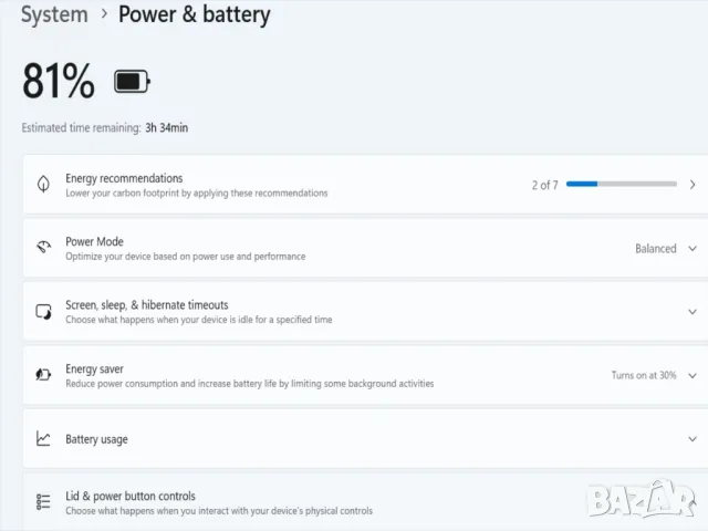Мощен лаптоп Lenovo ThinkBook 14-1IL 14" i7-1065G7/RAM 16GB/SSD 512GB NVMe с лиценз Windows 11 Pro, снимка 10 - Лаптопи за работа - 49491474