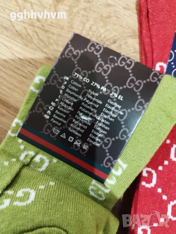 дамски чорапи до коляното на Gucci, снимка 4 - Дамски чорапи - 47306852