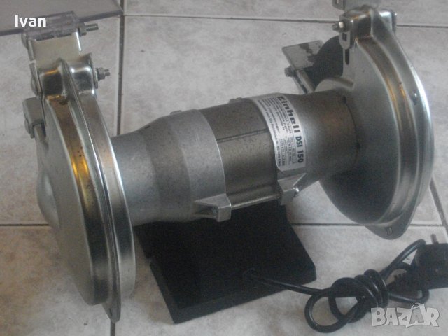 Нов ф150мм-200 Вата-немскиПрофесионален Шмиргел-Масивен-1,7А-6,0 кг-Einhell DS150, снимка 2 - Други инструменти - 37340248