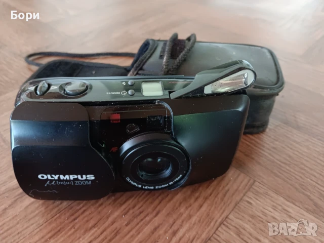 OLYMPUS mju ZOOM лентов фотоапарат, снимка 5 - Фотоапарати - 50704684