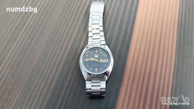 Seiko 5 оригинал автентичен, снимка 2 - Мъжки - 36607697