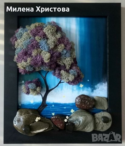 Пано със скандинавски мъх , снимка 1