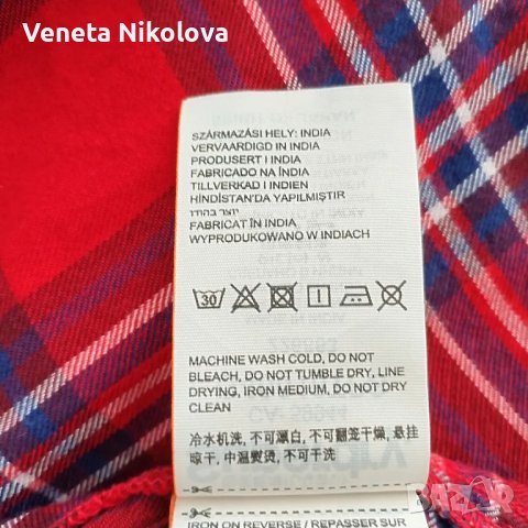 Дамска карирана риза , снимка 4 - Ризи - 50272539