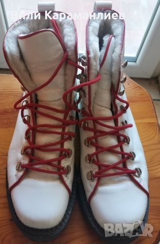 KANDAHAR Дамски кубинки естествена кожа, 39/6 и една втора, лак(перфектни) , снимка 2 - Дамски боти - 34987583