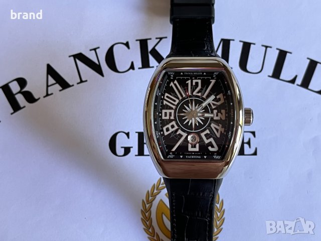 Мъжки часовник Franck Muller Yachting V45 Black механичен клас 5А+, снимка 6 - Мъжки - 36991127