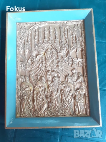 Домашна икона, снимка 2 - Антикварни и старинни предмети - 53279536