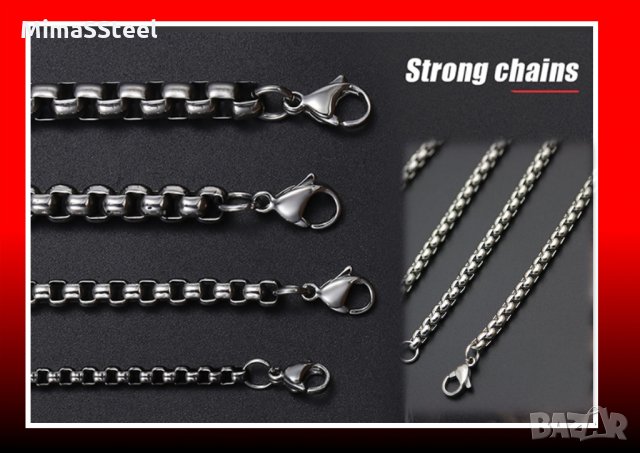 Ланче верижка колие ланец, снимка 9 - Колиета, медальони, синджири - 28010339