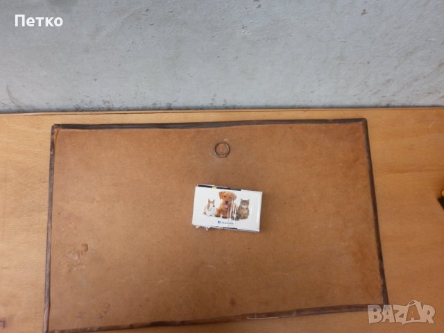 Старо голямо  пано  мед  47 / 28 см, снимка 6 - Антикварни и старинни предмети - 43389705