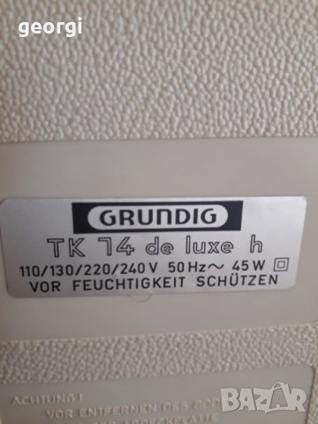 Лампов магнетофон Grundig tk 14l de luxe, снимка 9 - Аудиосистеми - 33535626