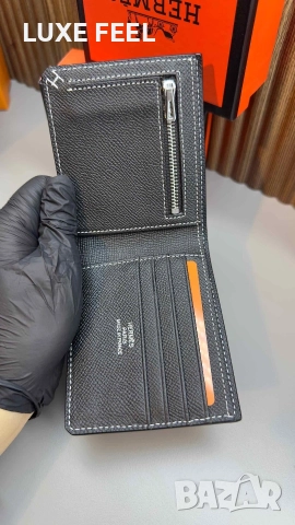 Дамски Портмонета - Естествена Кожа ⚜️ HERMES , снимка 5 - Портфейли, портмонета - 52955591