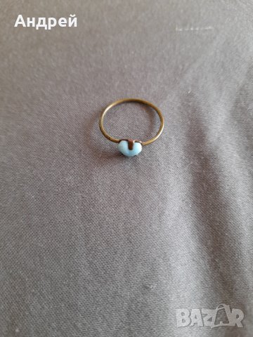 Стар детски пръстен,пръстенче #3, снимка 2 - Други ценни предмети - 32210636