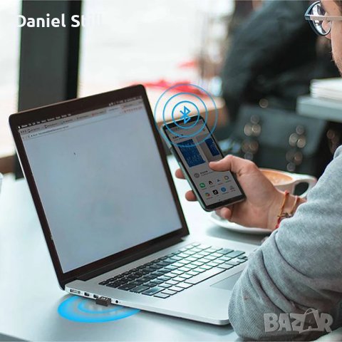 Адаптер и Предавател USB Bluetooth , снимка 3 - Кабели и адаптери - 43623022