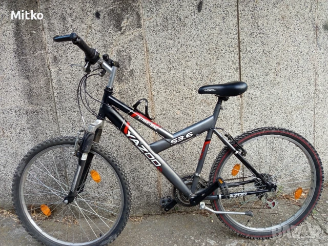 26 цола алуминиев велосипед с 21 скорости усилени капли амортисьори предни като нов , снимка 8 - Велосипеди - 51109817