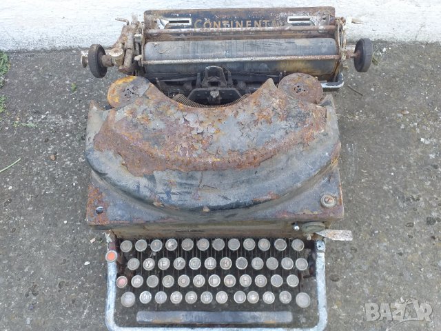 Пишеща машина 1934г CONTINENTAL SELENTA, снимка 8 - Антикварни и старинни предмети - 28800896