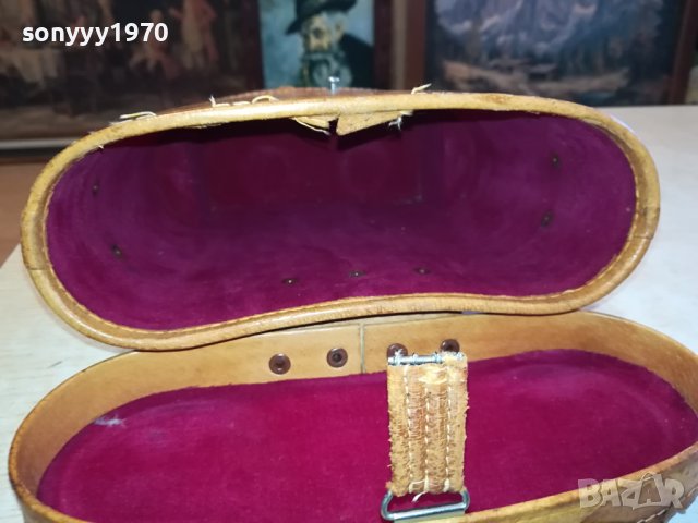 КОЖЕНА КУТИЯ ЗА БИНОКЪЛ ОТ ГЕРМАНИЯ 2301241149, снимка 7 - Екипировка - 43938847