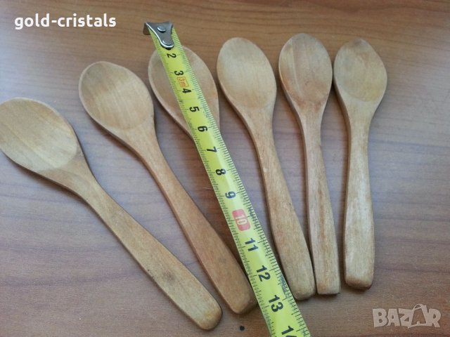 Дървени лъжички от бамбук, снимка 2 - Антикварни и старинни предмети - 33559445