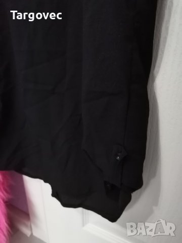 Дамска черна блузка , снимка 3 - Тениски - 40495213