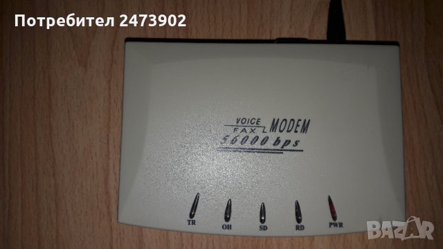 Voice Fax Modem 56000 bps, снимка 4 - Други - 28527474