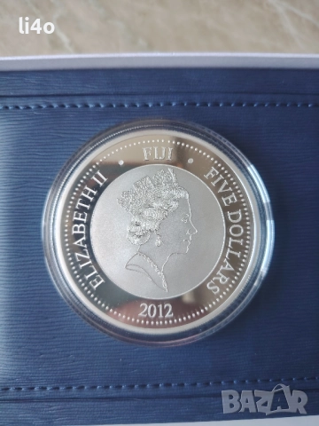 Инвестиционни монети Сребърна монета с частично позлатяване 2 oz тройунции 