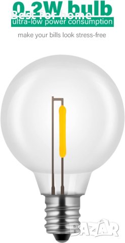 Светлинна верига от 30 ЛЕД крушки, 15 метра Aiolo, снимка 2 - Външни лампи - 43167334