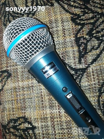 shure beta sm58s-ЖИЧЕН microphone-внос швеицария, снимка 5 - Микрофони - 28870730