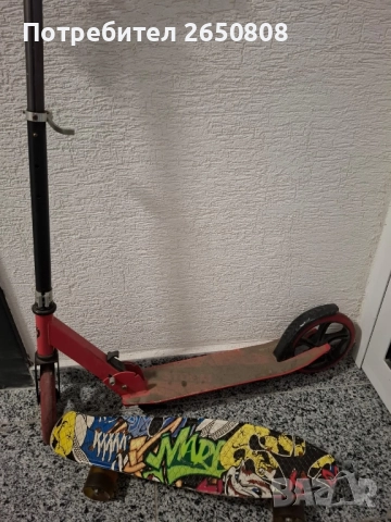 Продавам качествена Тротинка +Пениборд 