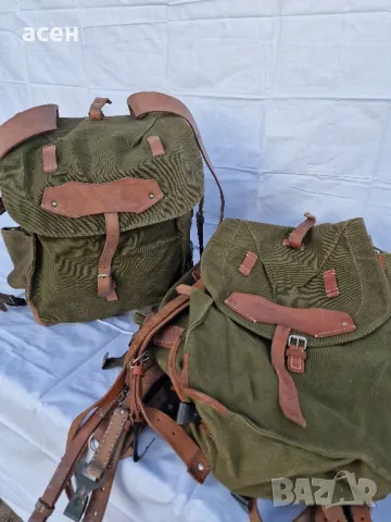 Раници от здрав брезент , снимка 10 - Екипировка - 41728630