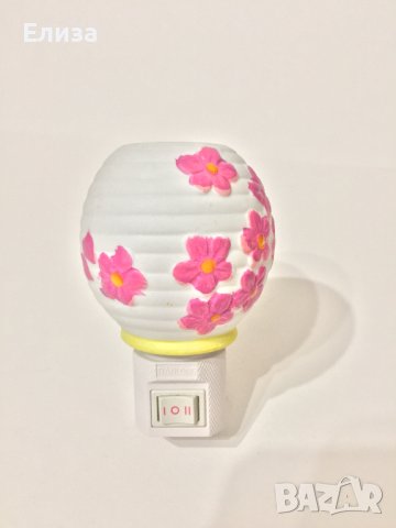 Стара керамична арома лампа за контакт, снимка 5 - Статуетки - 40249693