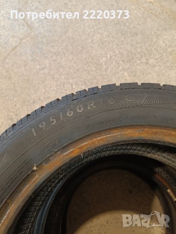 бусови гуми ДънлопМ+S 195/60/16 С/ 284, снимка 4 - Гуми и джанти - 43117656