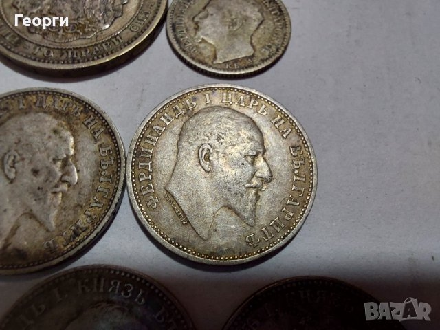 Сребърни монети Царство Княжество България сребърна монета, снимка 11 - Нумизматика и бонистика - 42574719