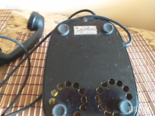 Стар телефон 1, снимка 6 - Стационарни телефони и факсове - 28043173