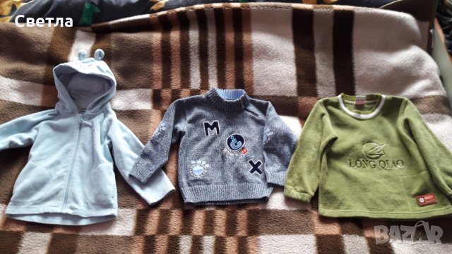 Плътни детски блузи за ръст 86-92 см., снимка 6 - Бебешки блузки - 35586638