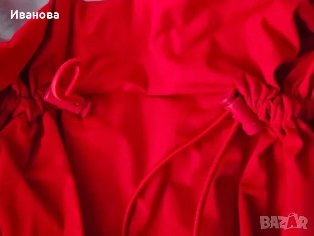 Червена пола балон H&M, снимка 2 - Поли - 50196565