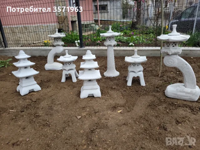 Пагода/японски фенер, снимка 2 - Градински мебели, декорация  - 46749248