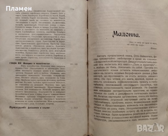 Полъ и характеръ Отто Вайнингеръ /1910/, снимка 9 - Антикварни и старинни предмети - 44015992
