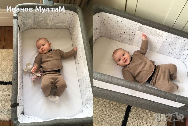 Бебешка кошара Универсално легло KinderKraft NESTE Up, снимка 5 - Кошарки - 39801297