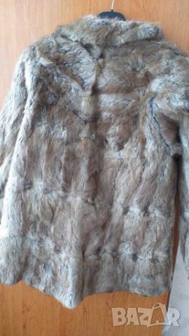 Палто от естествен косъм, размер ХЛ, снимка 4 - Палта, манта - 28025847