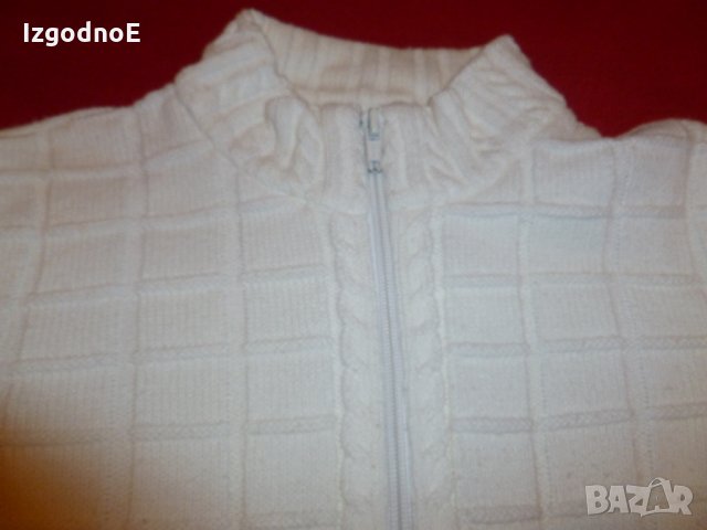 Детска плетена жилетка Българска, снимка 5 - Детски пуловери и жилетки - 27495872