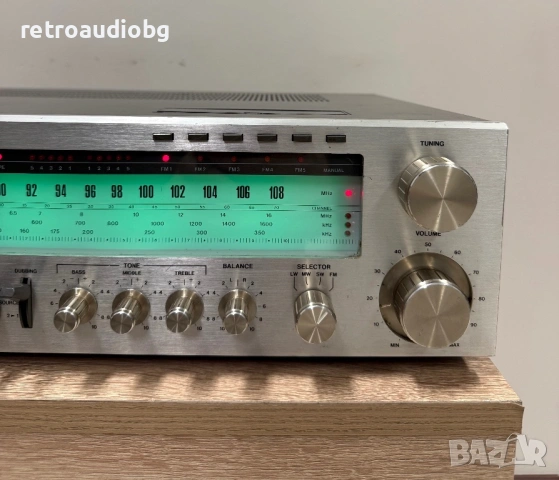 🔈Ретро ресивър - усилвател с тунер - ITT HIFI 8033🔈, снимка 4 - Ресийвъри, усилватели, смесителни пултове - 53597731