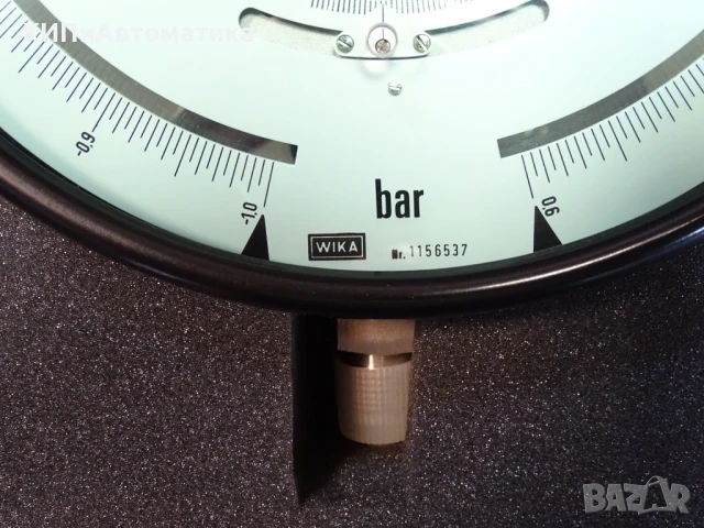 образцов манометър WIKA 341.11.250 (-1+0.6)Bar precision test pressure gauge, снимка 4 - Резервни части за машини - 50505002