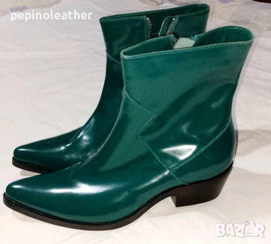 Кожени боти, ботуши, кубинки, обувки - мъжки, дамски, детски, снимка 18 - Мъжки боти - 19508835