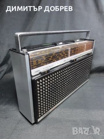 СТАР РЕТРО ТРАНЗИСТОР РАДИО ITT SCHAUB-LORENZ TOURING ELECTRONIC 105, снимка 4 - Радиокасетофони, транзистори - 52538842