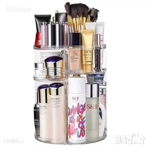 Въртящ се органайзер за козметика GW-288 – 360°, снимка 10 - Други стоки за дома - 53408409